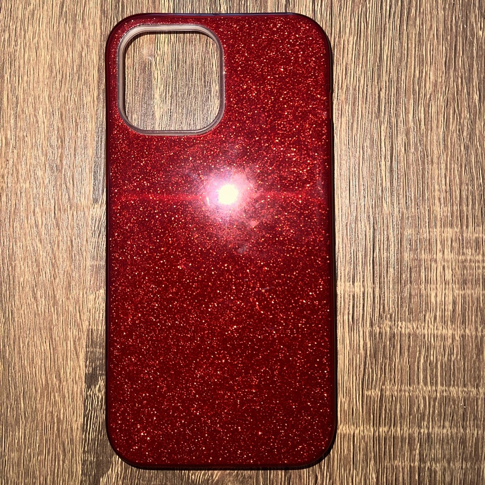 Glitter Red Phone Case